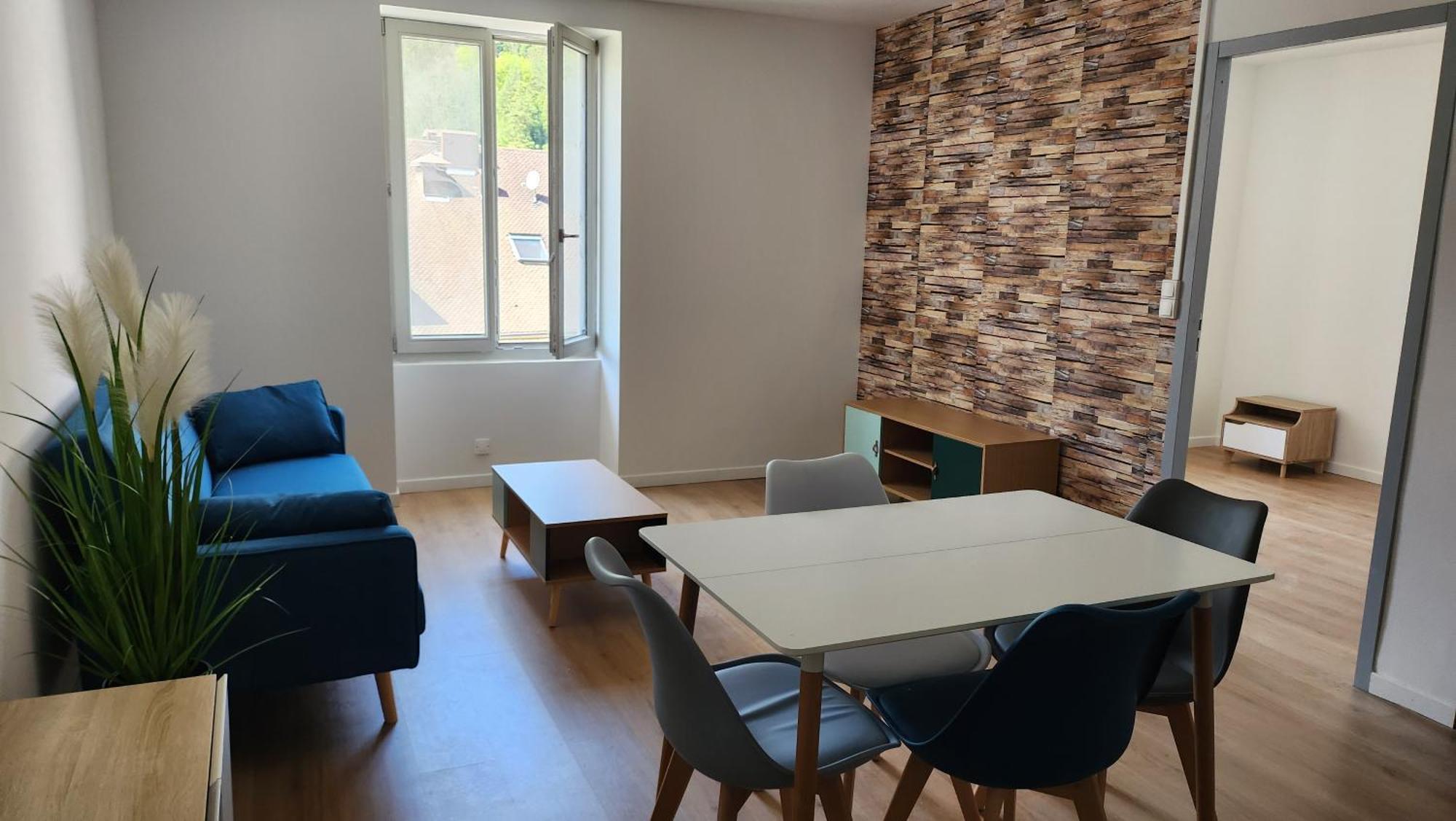 Appartement Tout Confort Vue Sur Les Forts Salins-les-Bains Zewnętrze zdjęcie